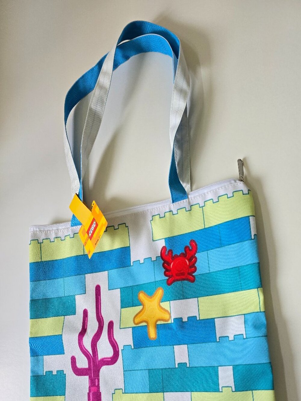LEGO Summer Beach Bag 5008918 Tote, Insiders item, Sea Crab Starfish - brand new - Picture 2 of 9
